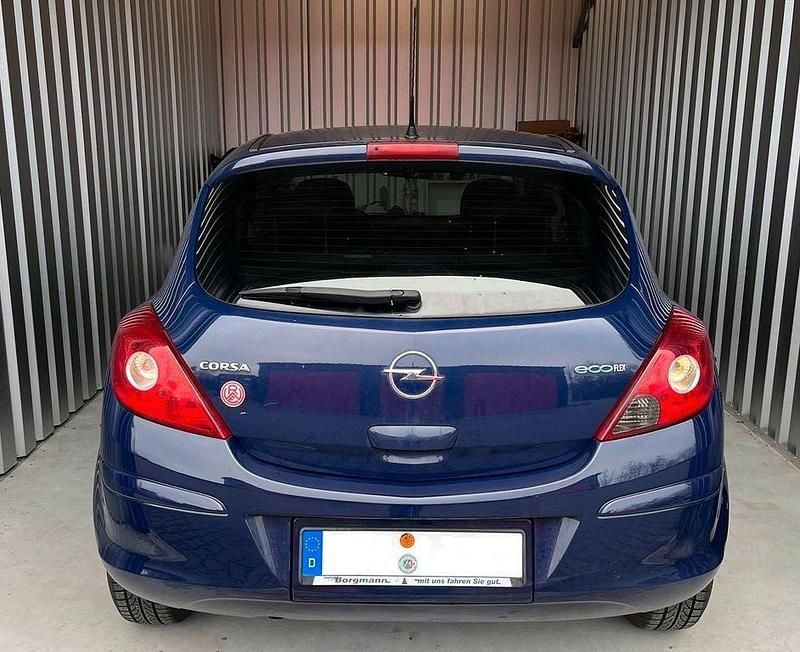 Gebraucht Opel Corsa Edition 69 PS (50 kW) 2010 Blau Kleinwagen