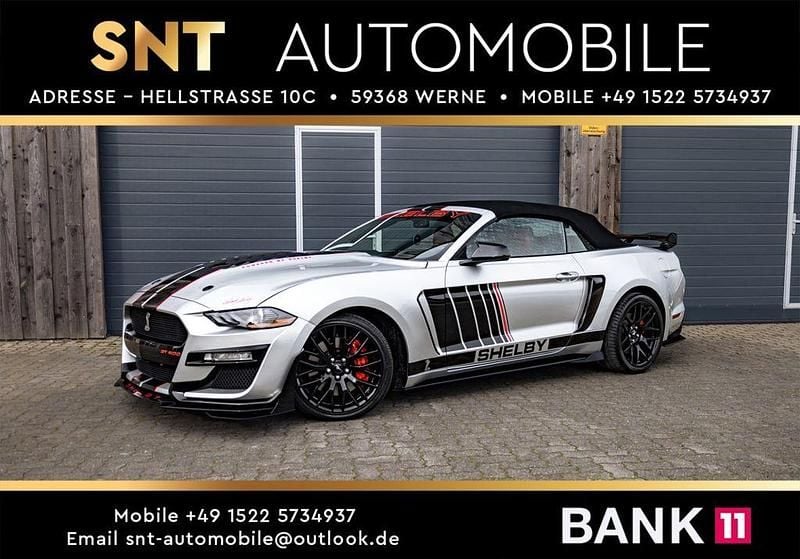 Gebraucht Ford Mustang GT 449 PS (330 kW) 2018 Silber Cabrio