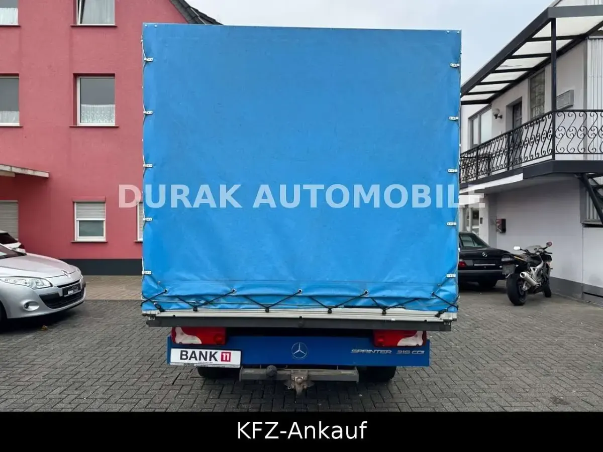 Brugt Mercedes Sprinter 163 HK (119 kW) 2015 Blå Van