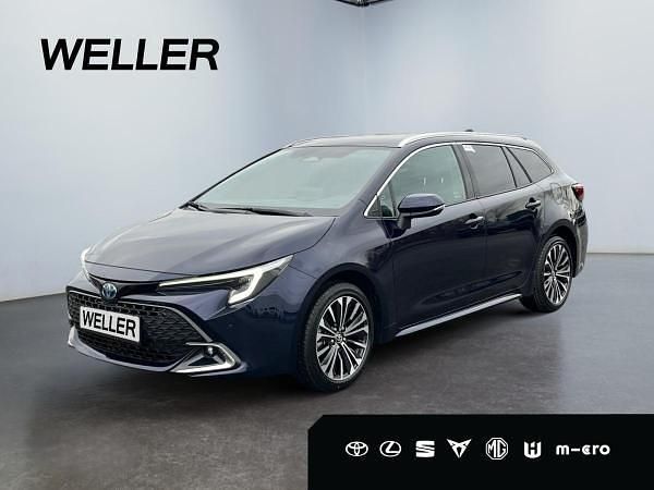 Blau (nagoyablau metallic) Neu 2025 Toyota Corolla Team Kombi | 30.055 € (Superpreis) - Bild 1/4