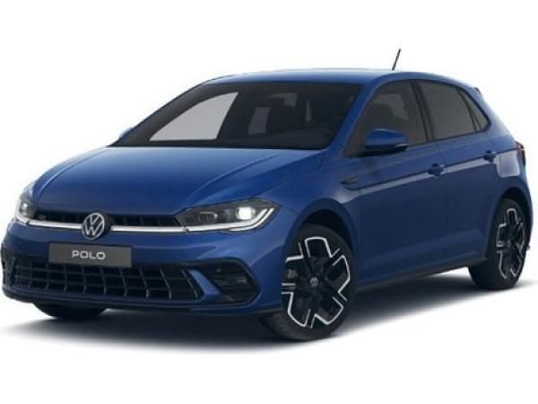 Blau (reef blue metallic) Neu 2025 VW Polo R-line Kleinwagen | 28.570 € (Fairer Preis) - Bild 1/4