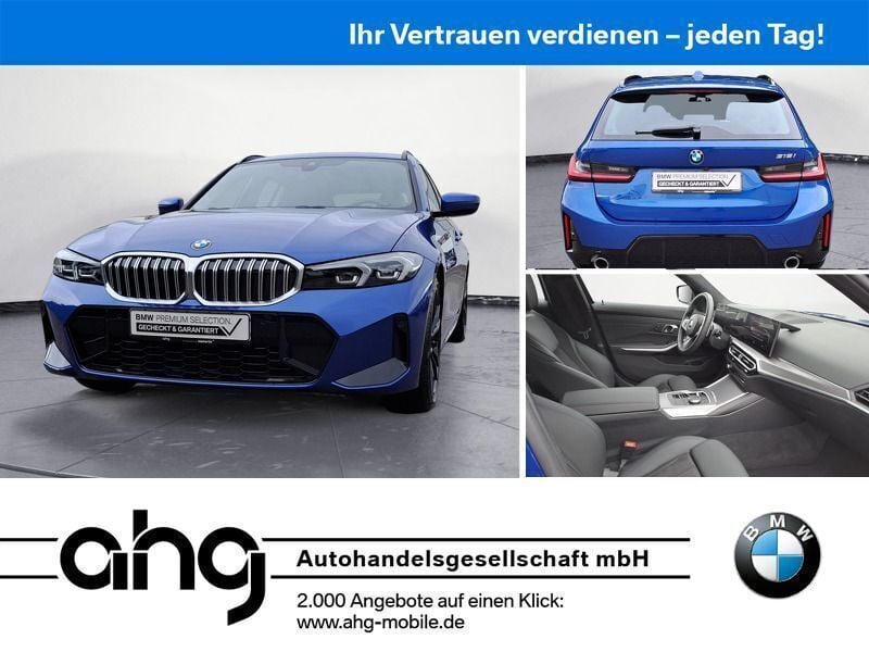 Blau Gebraucht 2024 BMW 318 M Sport Kombi | 34.350 € (Guter Preis) - Bild 1/4