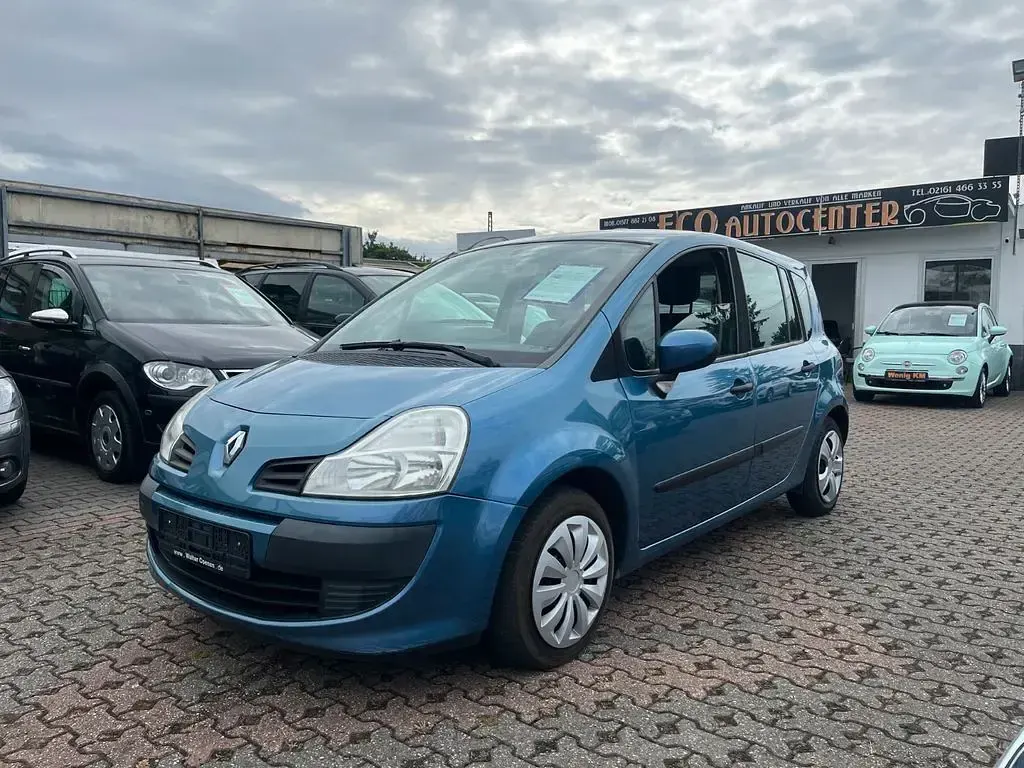 Gebraucht Renault Grand Modus Authentique 75 PS (55 kW) 2008 Blau Van / Kleinbus
