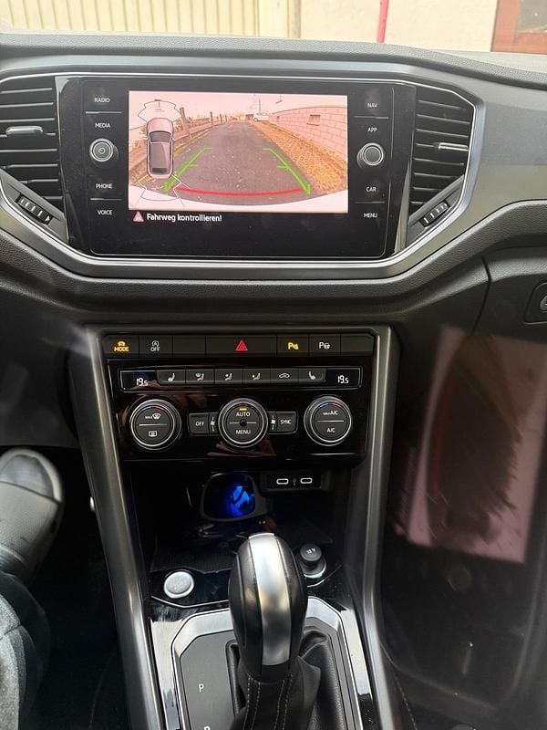 Gebraucht VW T-Roc Cabriolet R-line 150 PS (110 kW) 2021 Weiß Cabrio