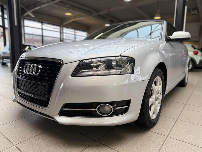 Silber Gebraucht 2012 Audi A3 Cabriolet Ambition Cabrio | 9.890 € (Fairer Preis) - Bild 1/4