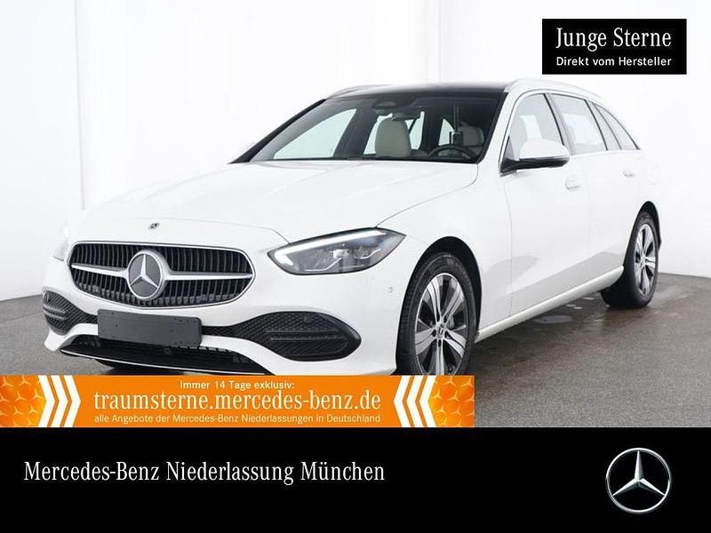 Weiß Gebraucht 2024 Mercedes C300e Advanced Plus Limousine | 39.990 € (Superpreis) - Bild 1/3
