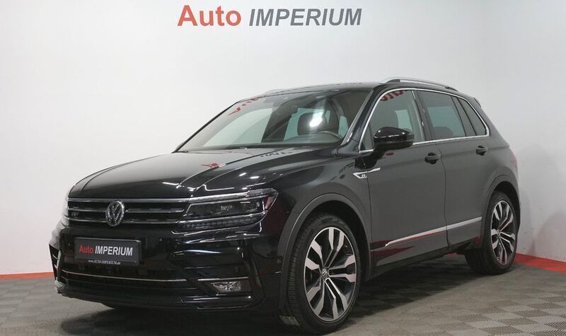 Deep black perleffekt Gebraucht 2020 VW Tiguan R-line SUV | 33.590 € (Fairer Preis) - Bild 1/4
