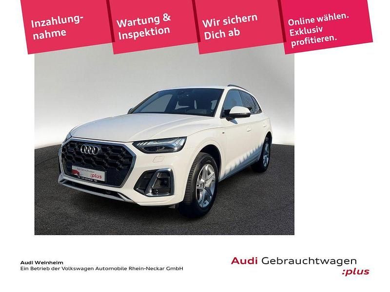 Gebraucht Audi Q5 Ambiente 204 PS (150 kW) 2024 Arkonaweiß SUV