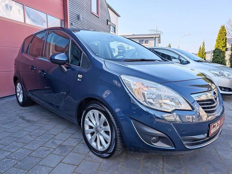 Gebraucht Opel Meriva 110 PS (80 kW) 2012 Blau Van / Kleinbus