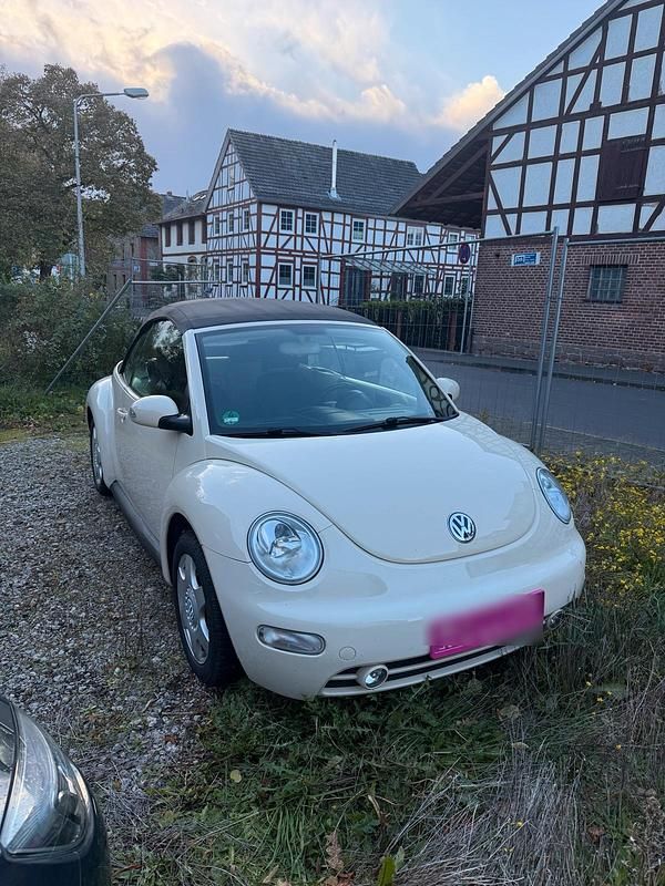 Beige Gebraucht 2003 VW Beetle Cabrio | 1.999 € (Superpreis) - Bild 1/4