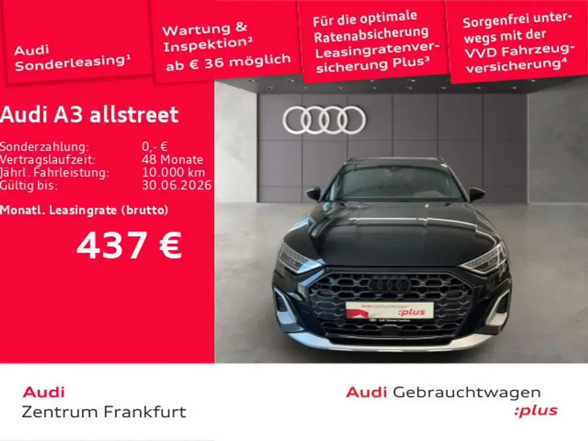 Occasion Audi A3 204 ch (150 kW) 2025 Noir Berline
