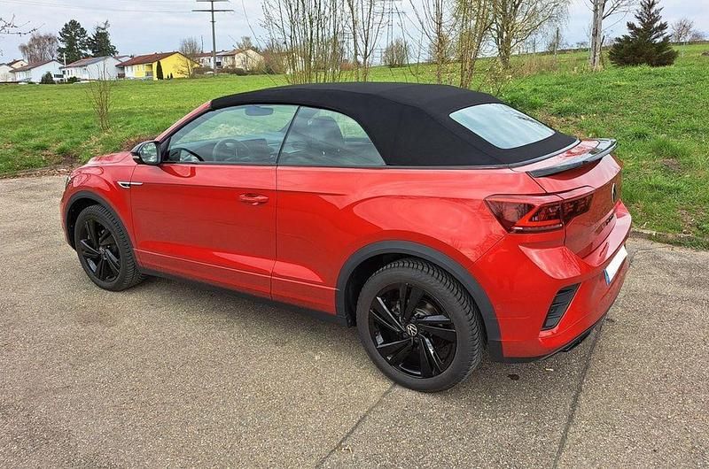Gebraucht VW T-Roc Cabriolet Style 150 PS (110 kW) 2024 Rot Cabrio