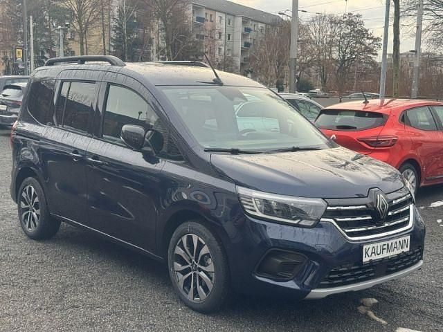 Neu Renault Kangoo Techno 131 PS (96 kW) 2026 Blau Van / Kleinbus