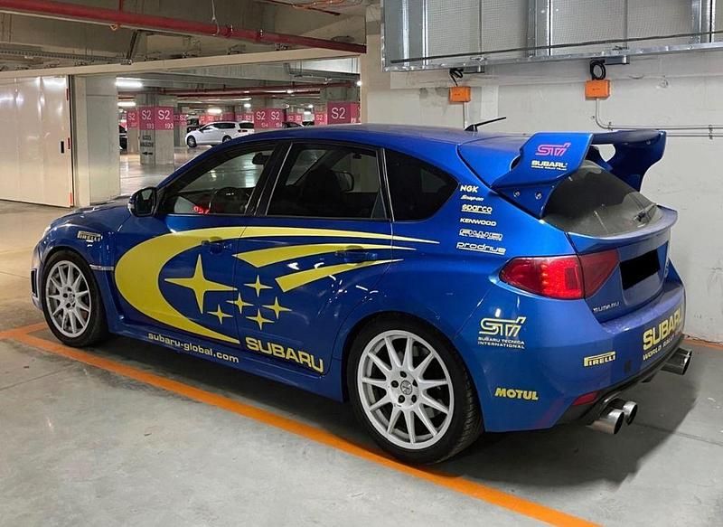 Gebraucht Subaru WRX STI 349 PS (256 kW) 2008 Blau Limousine