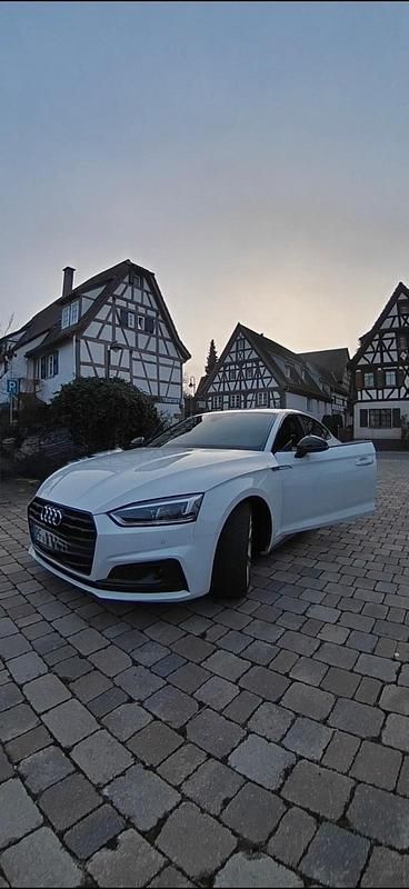 Gebraucht Audi A5 S-Line 190 PS (139 kW) 2018 Weiß Coupé