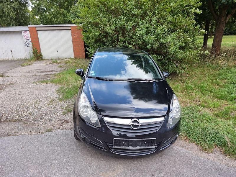 Schwarz Gebraucht 2010 Opel Corsa Edition Kleinwagen | 1.999 € (Guter Preis) - Bild 1/4
