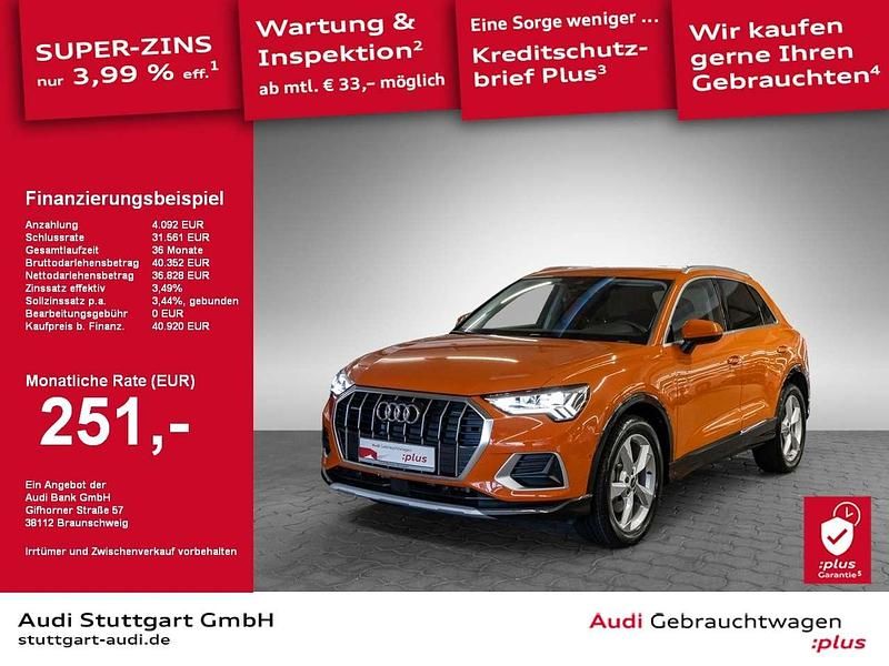Pulsorange Gebraucht 2024 Audi Q3 Advanced Plus SUV | 40.920 € (Fairer Preis) - Bild 1/2