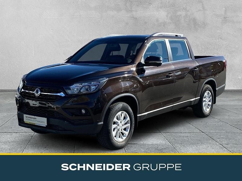 Maroon braun metallic Gebraucht 2020 Ssangyong (KGM) Musso Sapphire SUV | 29.980 € - Bild 1/4
