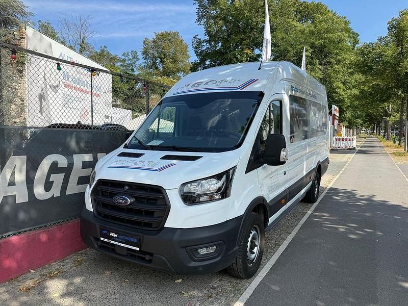 Frozen white Gebraucht 2021 Ford Transit Van / Kleinbus | 16.980 € (Superpreis) - Bild 1/4