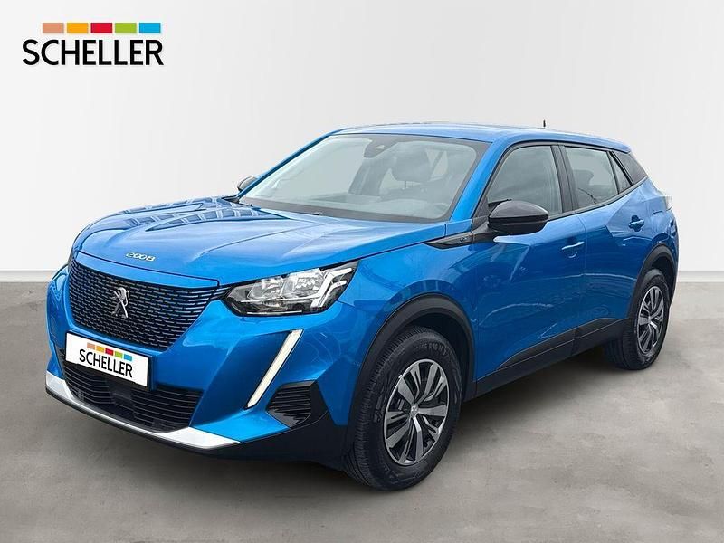 Blau Gebraucht 2022 Peugeot e-2008 Active SUV | 18.700 € (Fairer Preis) - Bild 1/4