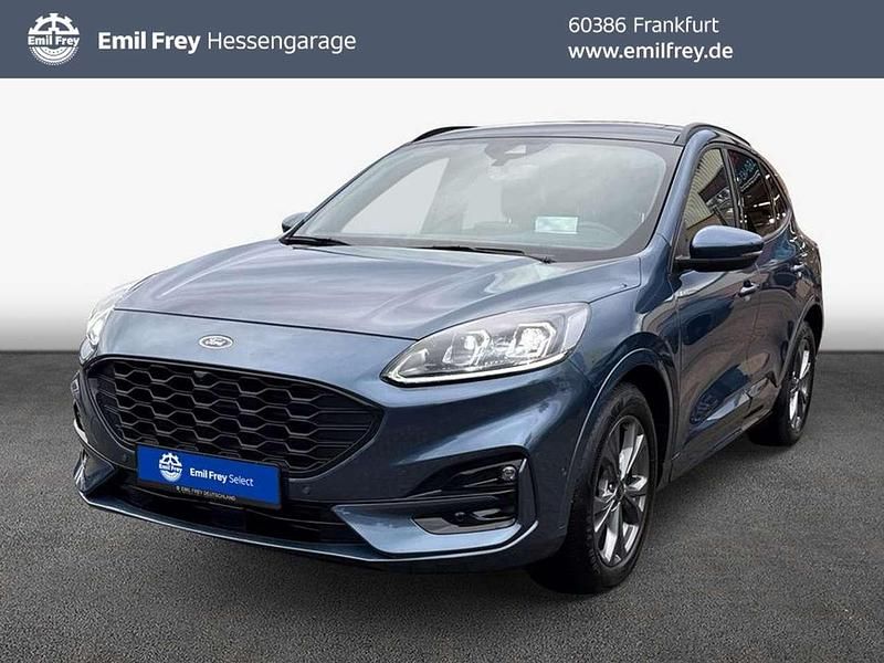 Chrome blue metallic Gebraucht 2023 Ford Kuga ST-Line X SUV | 23.950 € (Superpreis) - Bild 1/4