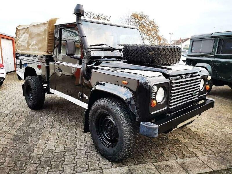 Schwarz Gebraucht 2002 Land Rover Defender S SUV | 26.900 € (Guter Preis) - Bild 1/4