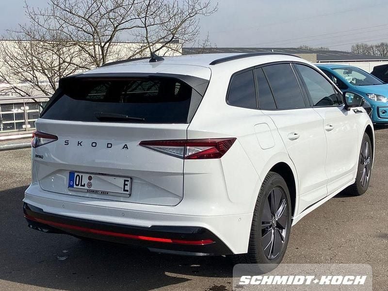 Gebraucht Skoda Enyaq iV Lounge 250 kW (340 PS) 2025 Moonweiß perleffekt SUV