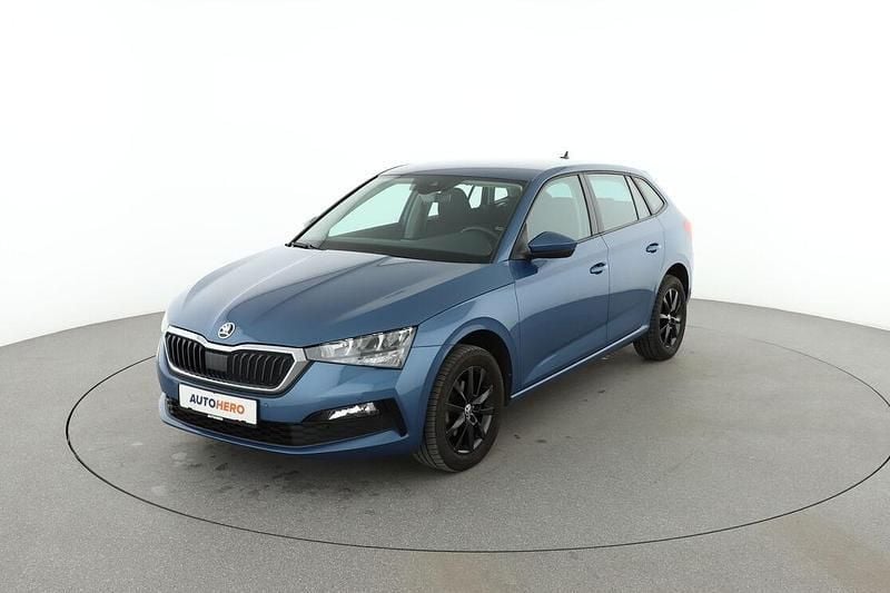 Blau Gebraucht 2020 Skoda Scala Ambition Kleinwagen | 14.940 € (Fairer Preis) - Bild 1/3