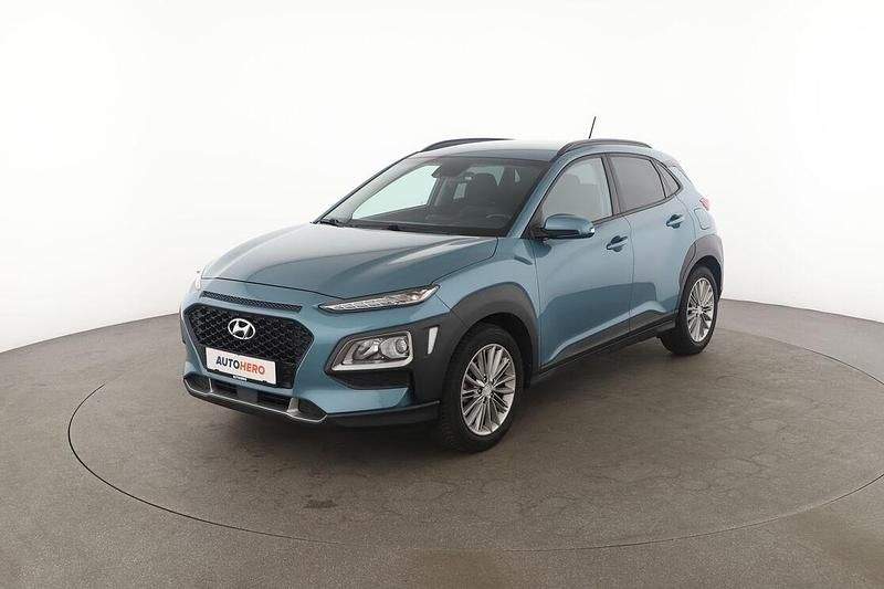 Blau Gebraucht 2018 Hyundai Kona Trend SUV | 14.690 € (Fairer Preis) - Bild 1/3
