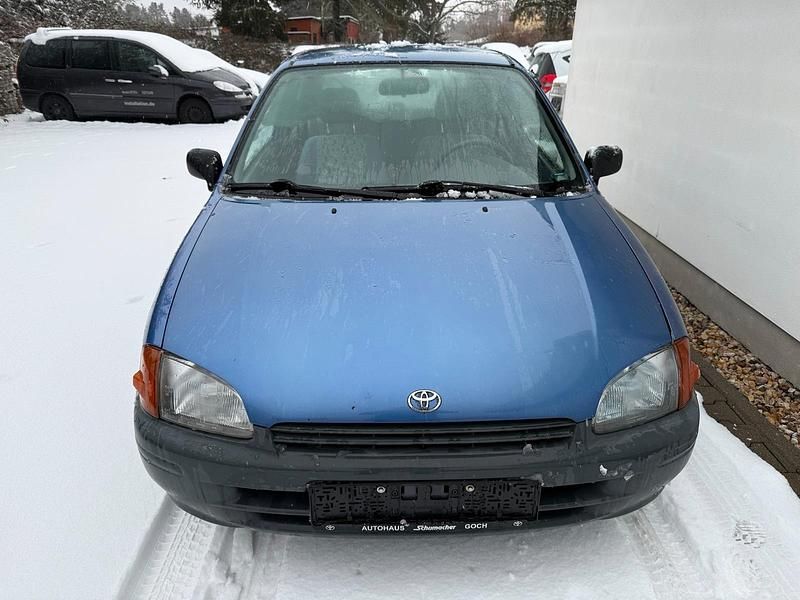 Gebraucht Toyota Starlet 75 PS (55 kW) 1997 Blau Kleinwagen