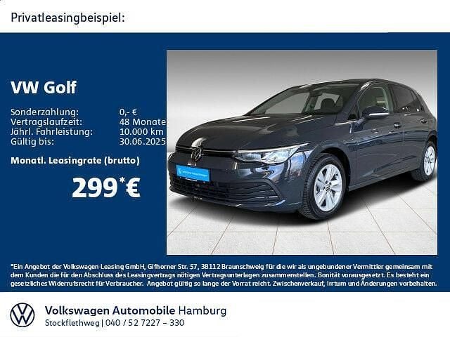 5k uranograu Gebraucht 2024 VW Golf VIII Life Limousine | 25.820 € (Guter Preis) - Bild 1/2