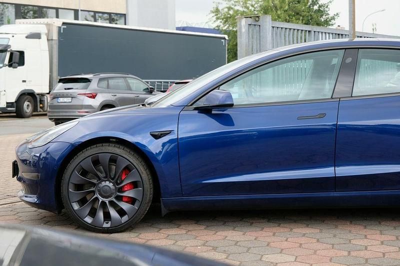 Gebraucht Tesla Model 3 Performance 377 kW (513 PS) 2022 Blau Limousine