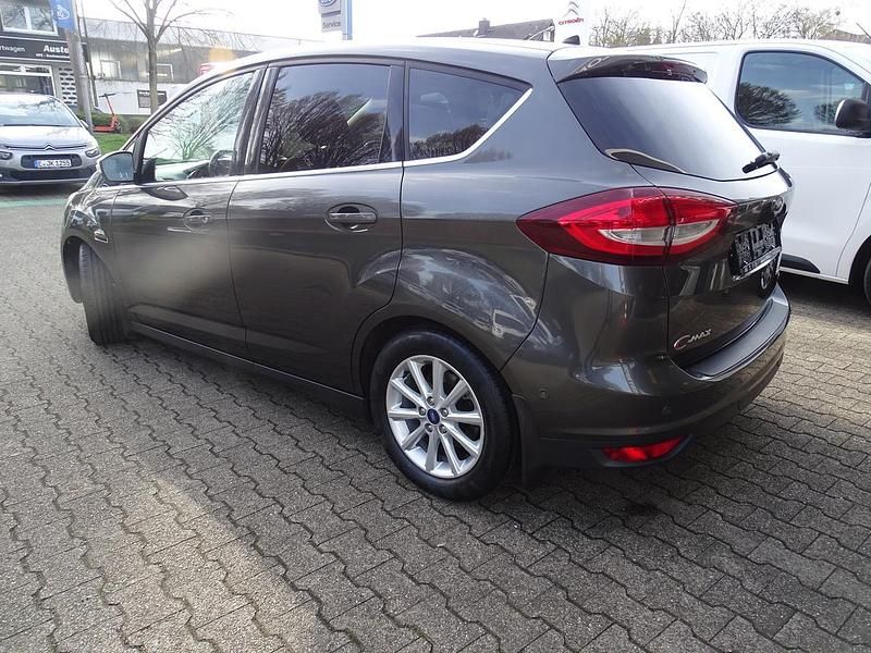 Gebraucht Ford C-MAX Titanium 125 PS (91 kW) 2016 Grau metallic Van / Kleinbus