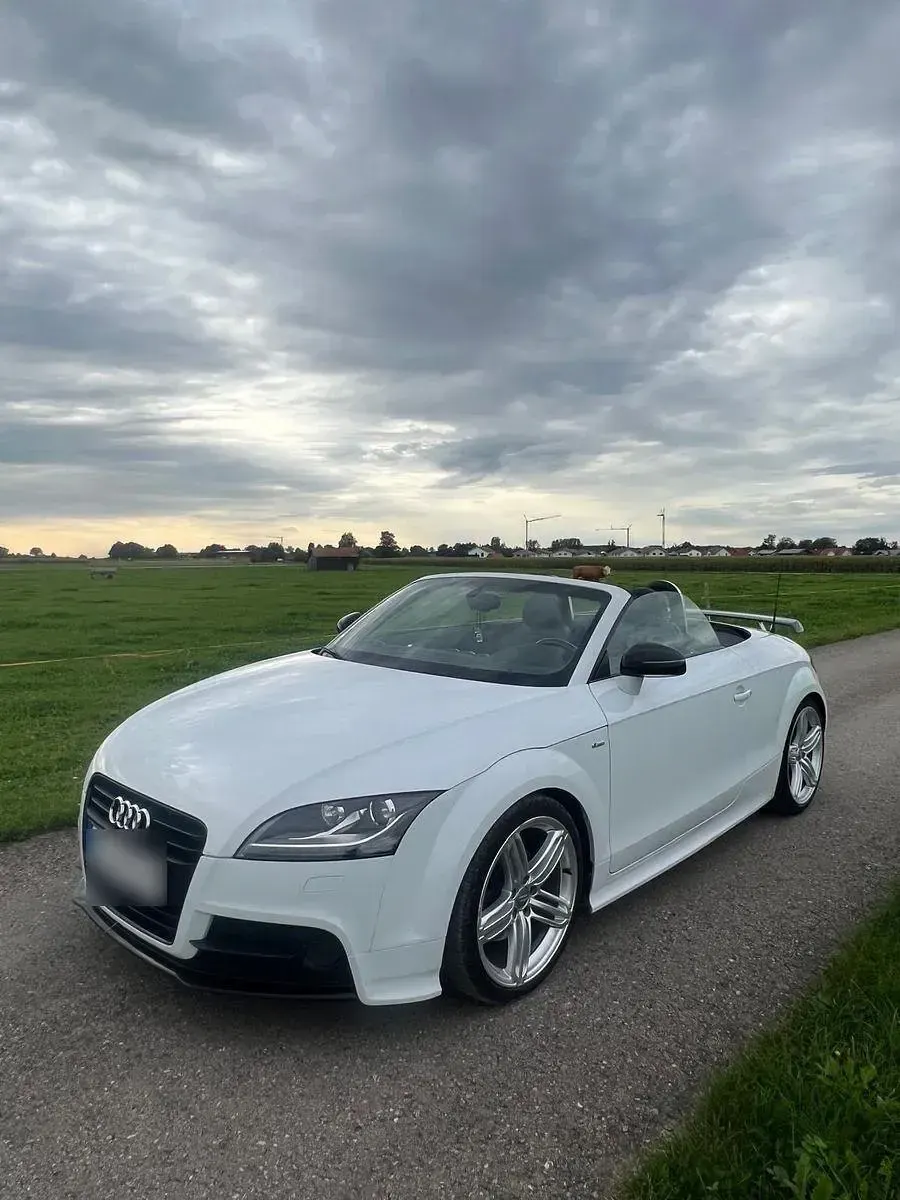 Gebraucht Audi TT Roadster S-Line 184 PS (135 kW) 2014 Weiß Cabrio