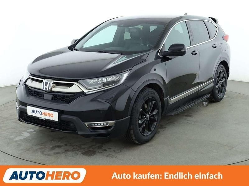Crystal black Gebraucht 2020 Honda CR-V Hybrid SUV | 23.990 € (Fairer Preis) - Bild 1/3