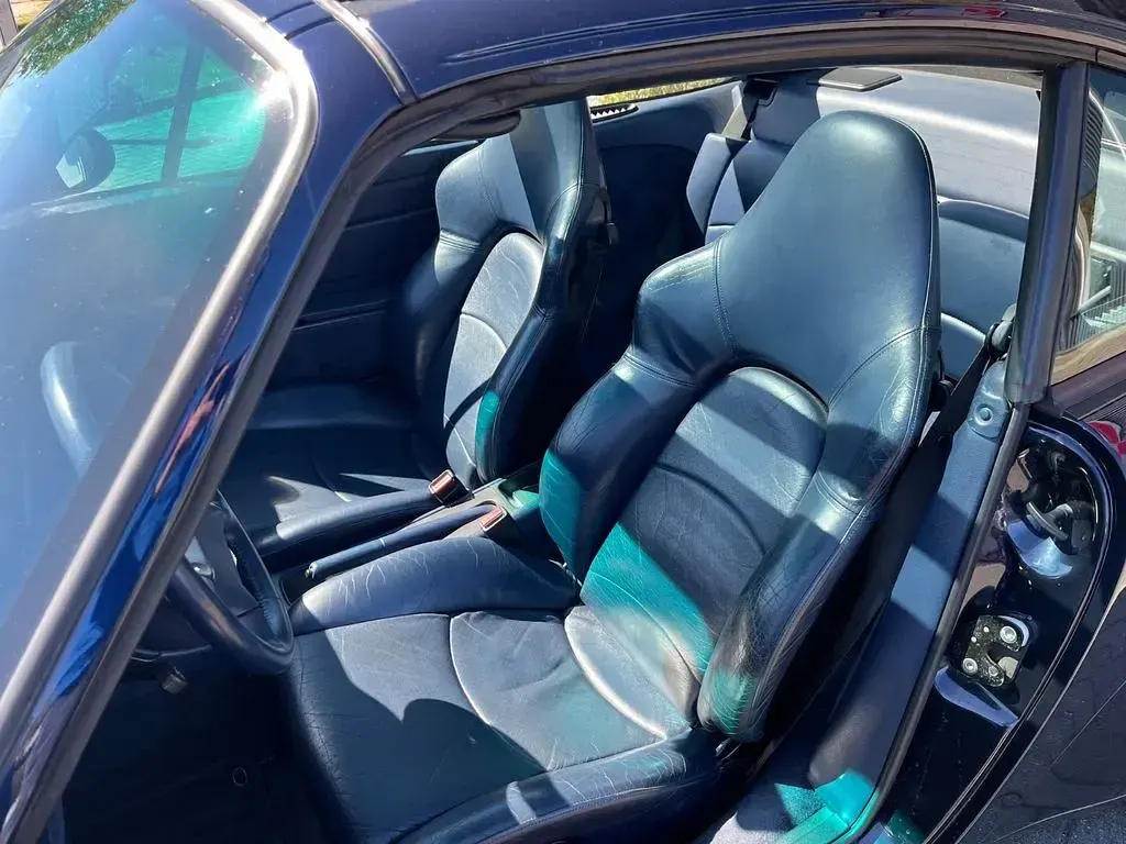 Gebraucht Porsche 993 286 PS (210 kW) 1996 Blau Cabrio