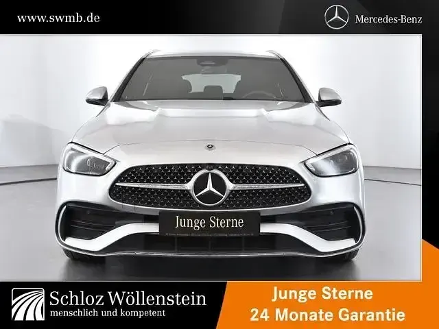 Gebraucht Mercedes C300e AMG 313 PS (230 kW) 2025 Metalliclack hightechsilber Kombi