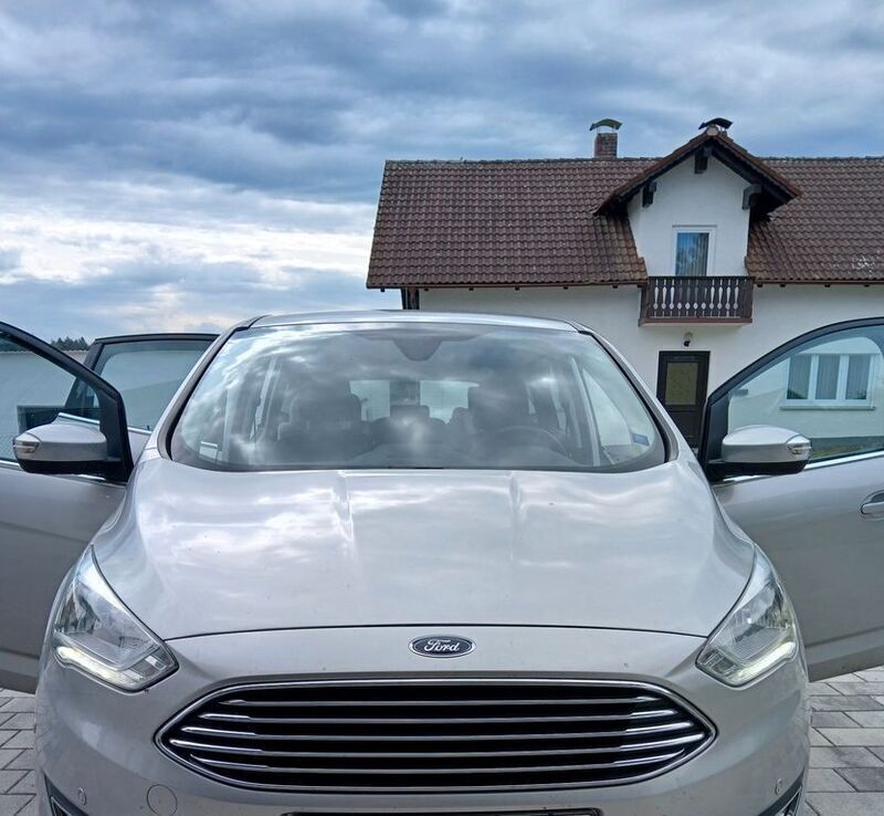 Silber Gebraucht 2016 Ford C-MAX Business Edition Van / Kleinbus | 9.600 € (Fairer Preis) - Bild 1/4
