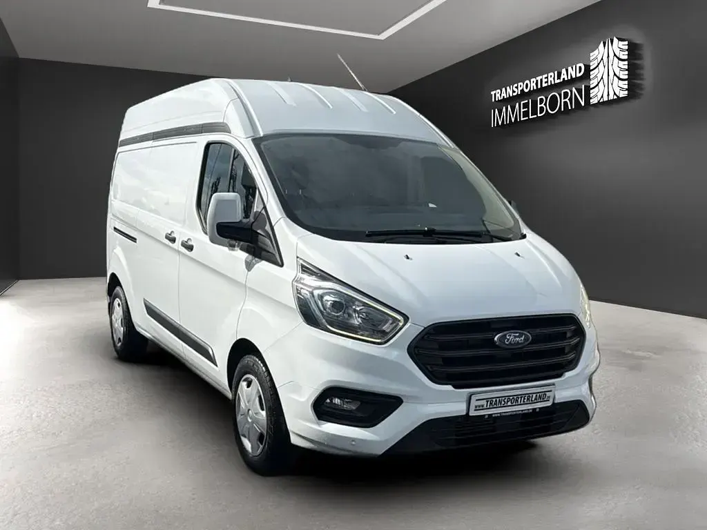 Gebraucht Ford Transit Custom Trend 131 PS (96 kW) 2021 Weiß Van / Kleinbus