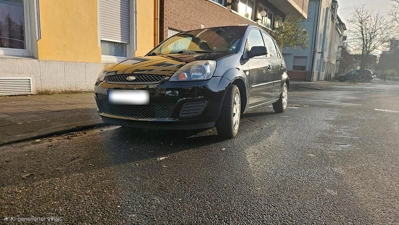 Gebraucht Ford Fiesta 60 PS (44 kW) 2007 Schwarz Kleinwagen