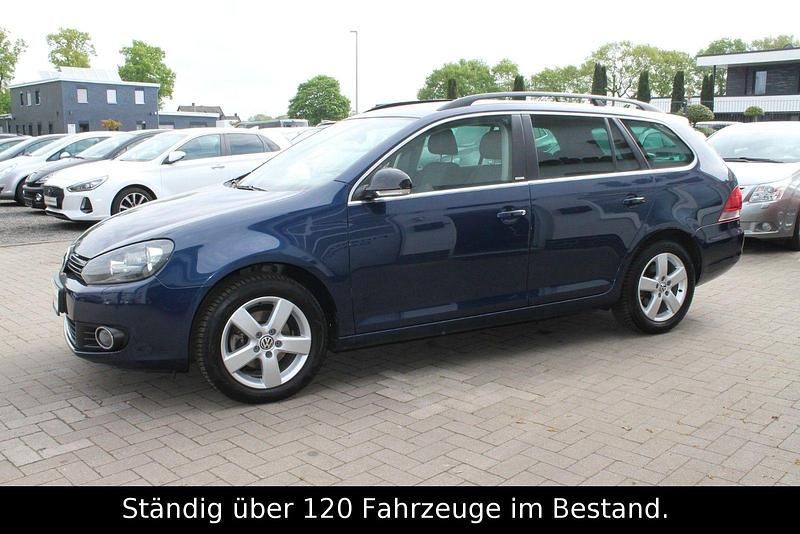 Gebraucht VW Golf VI Style 86 PS (63 kW) 2012 Blau Kleinwagen