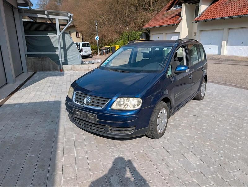 Gebraucht VW Touran 110 PS (80 kW) 2004 Blau Van / Kleinbus