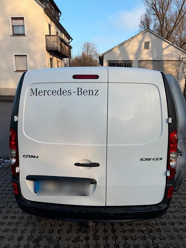 Gebraucht Mercedes Citan 108 75 PS (55 kW) 2013 Weiß Limousine
