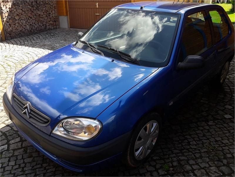 Blau Gebraucht 2001 Citroën Saxo Kleinwagen | 399 € (Guter Preis) - Bild 1/4