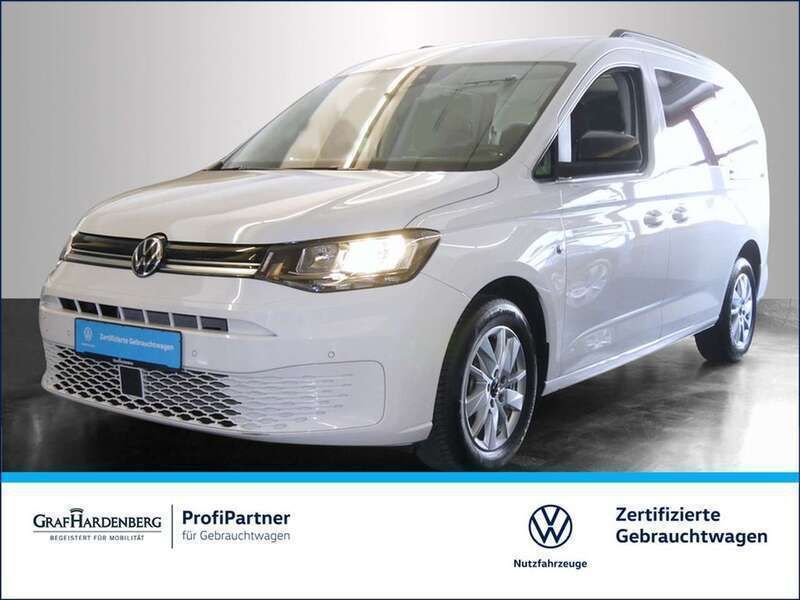 Weiß Gebraucht 2022 VW Caddy Maxi Life Life Van / Kleinbus | 38.777 € (Etwas zu teuer) - Bild 1/4