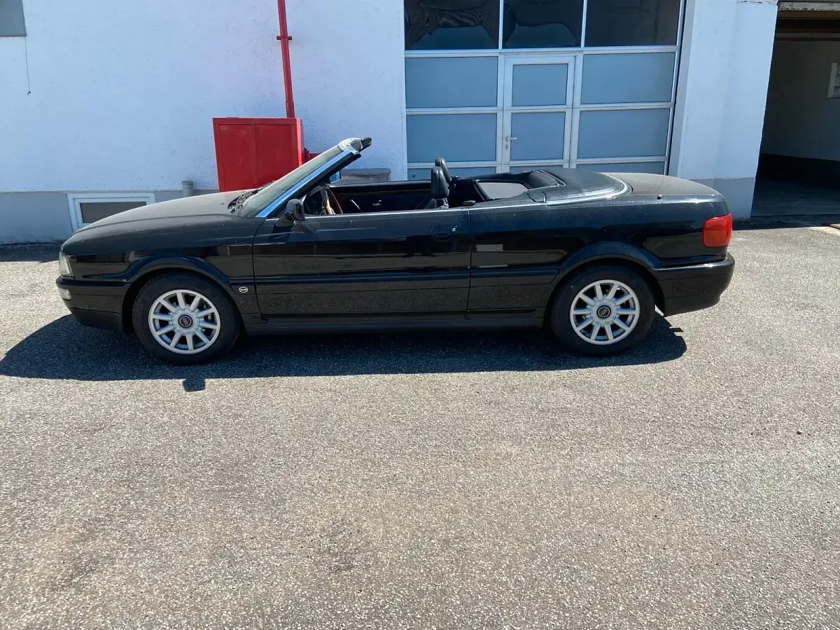 Gebraucht Audi Cabriolet 133 PS (97 kW) 1992 Schwarz Cabrio