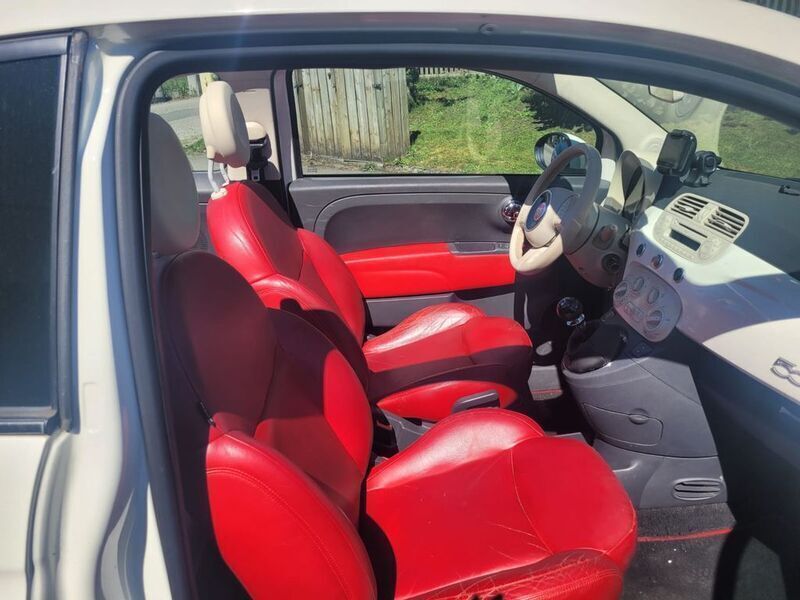 Gebraucht Fiat 500C Lounge 86 PS (63 kW) 2012 Weiß Cabrio