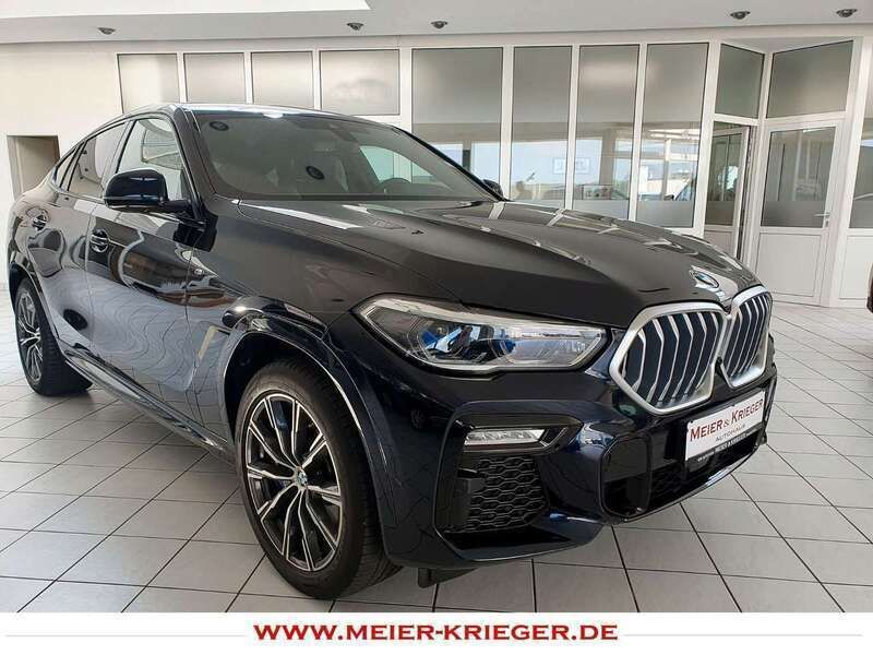Carbonschwarz metallic Gebraucht 2020 BMW X6 M Sport SUV | 56.490 € (Superpreis) - Bild 1/4