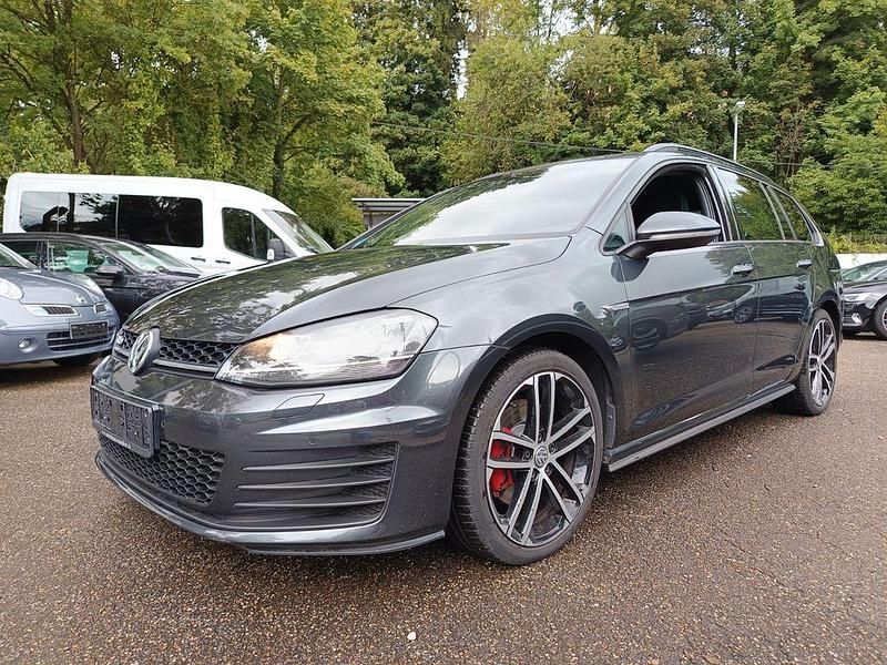 Grau Gebraucht 2015 VW Golf VII GTD Kombi | 13.999 € (Fairer Preis) - Bild 1/4