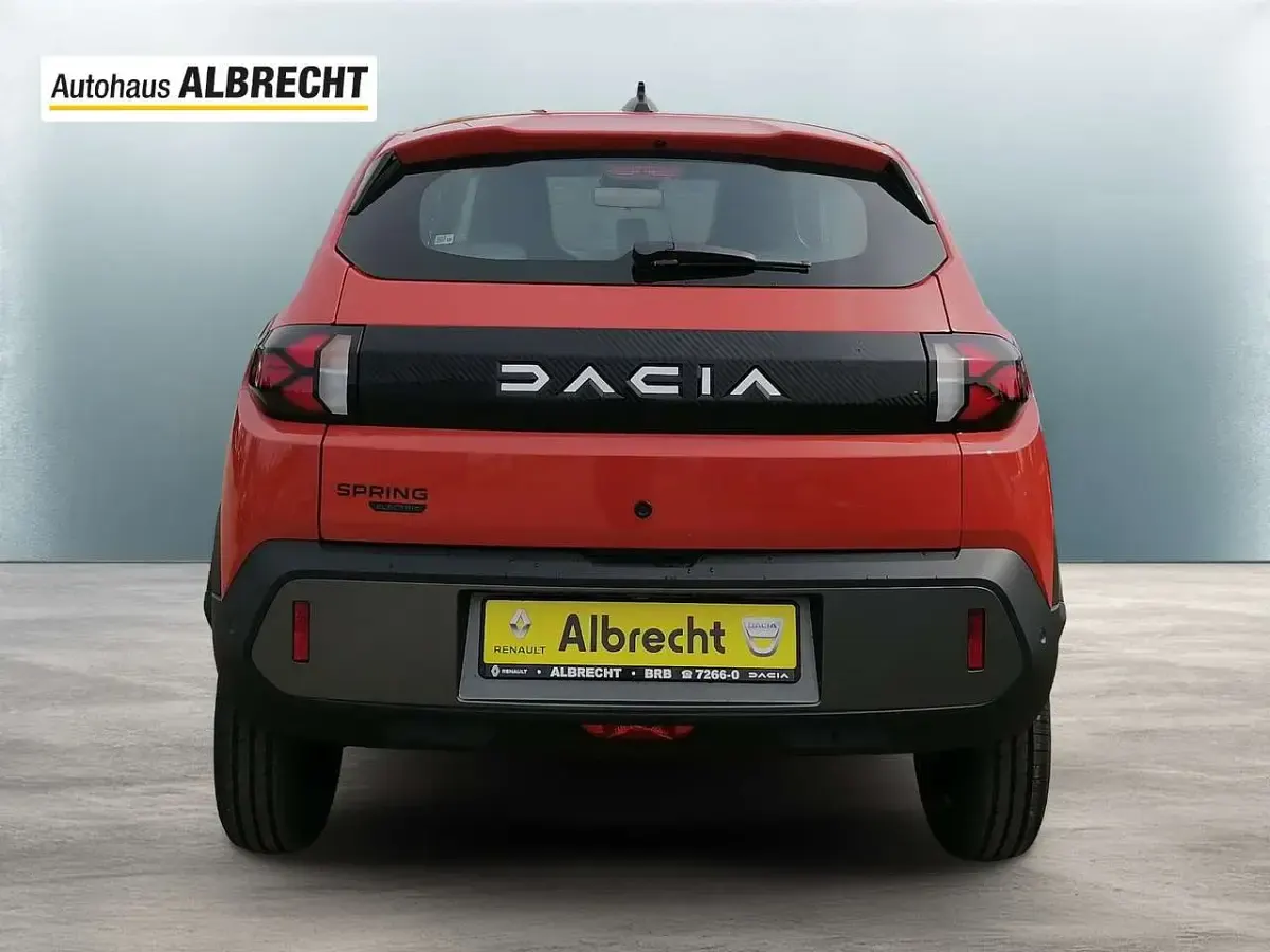 Nuova Dacia Spring Expression 52 kW (71 CV) 2026 Rosso Utilitaria